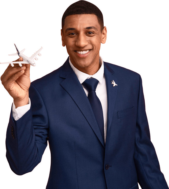 Student ready to study abroad on a student visa